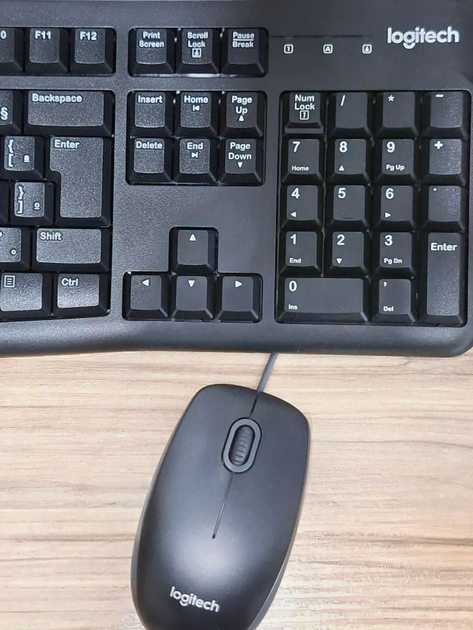 Kit mouse e teclado Logitech K120 - Foto 4