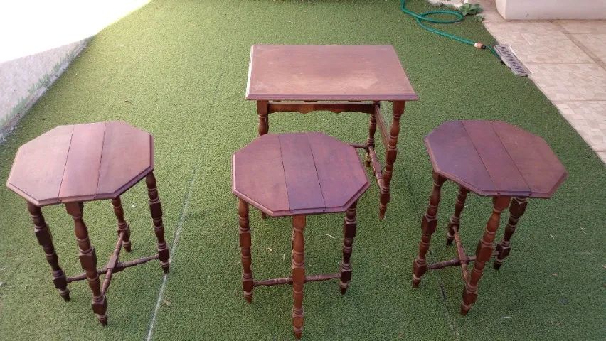 conjunto de mesas dobráveis - Foto 5