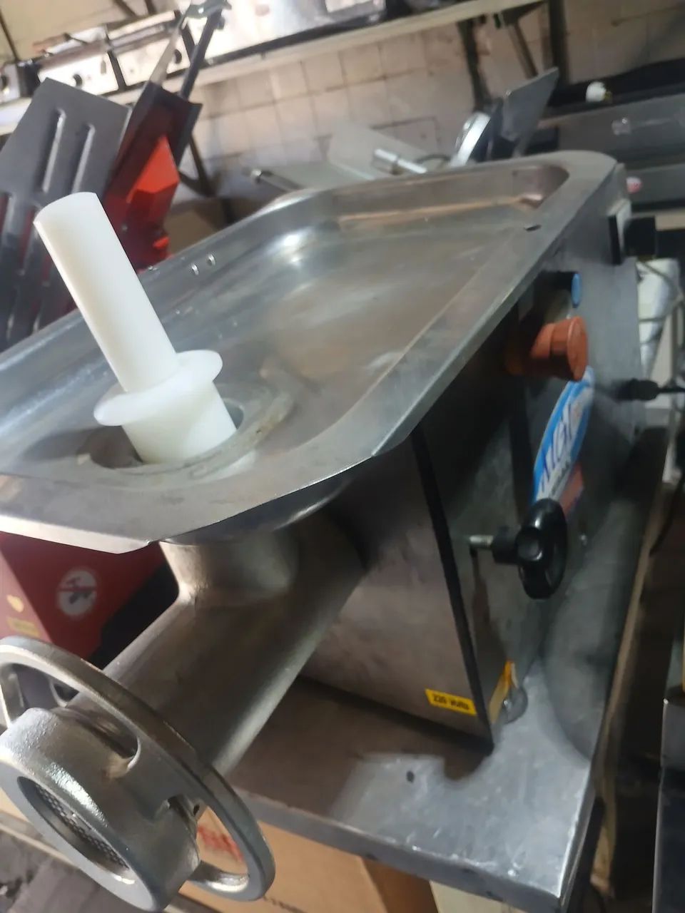 Cortador de frios comercial e moedor de carne - Foto 4