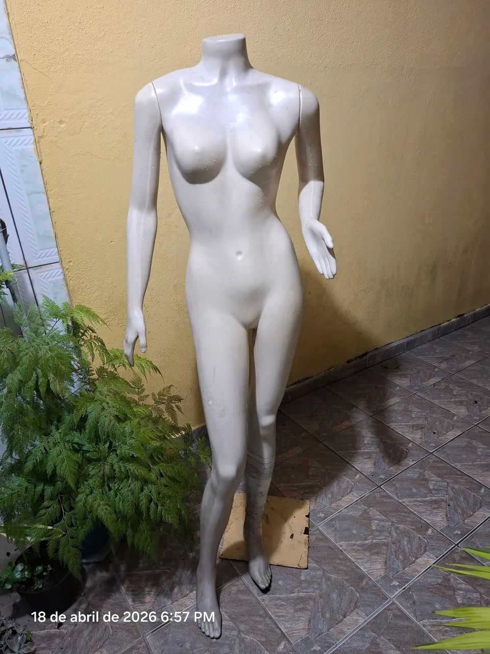 Manequim Feminino com base