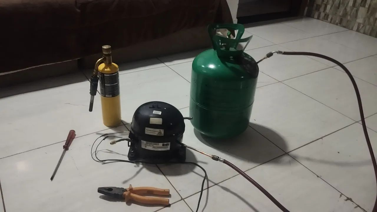 Bomba de vácuo e compressor  - Foto 5