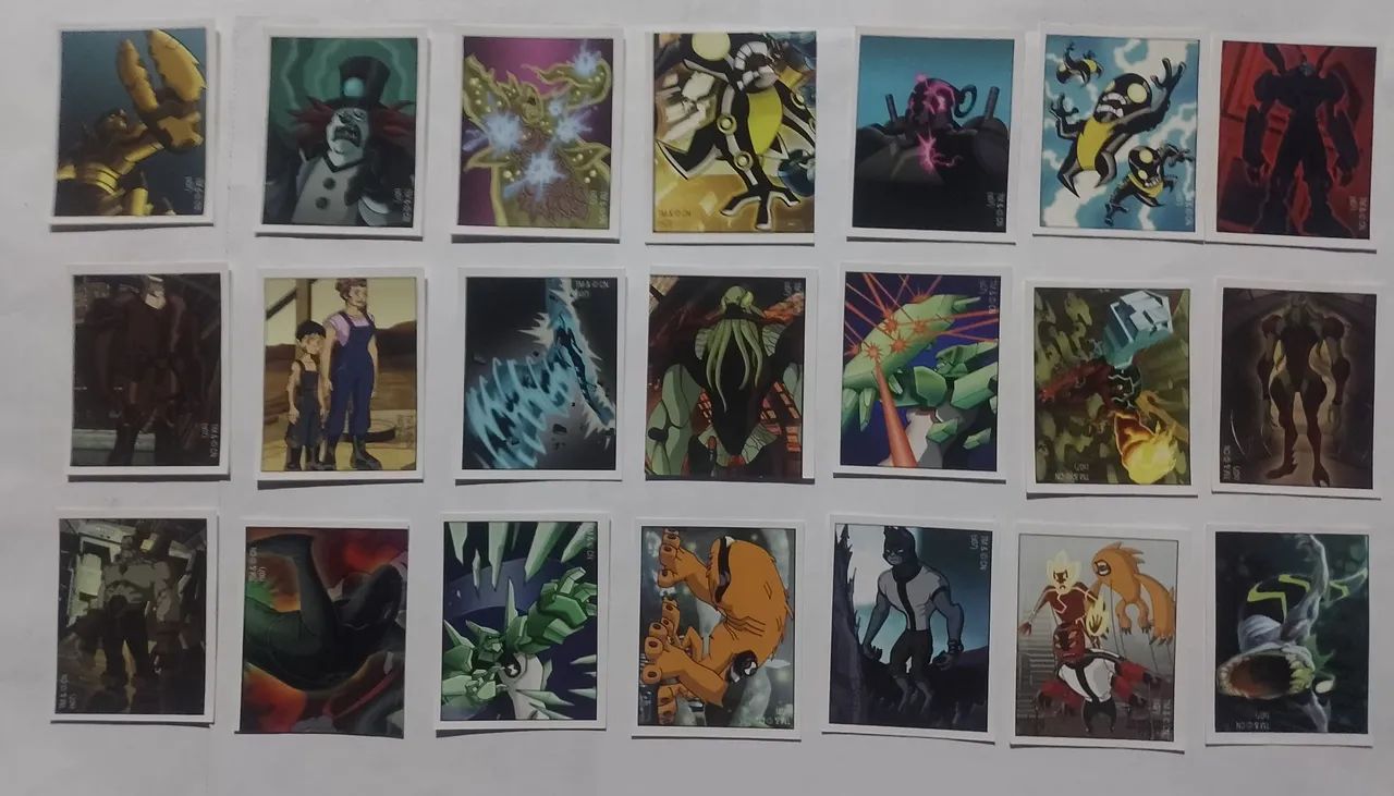 FIGURINHAS BEN 10 - ED. ON - Foto 2