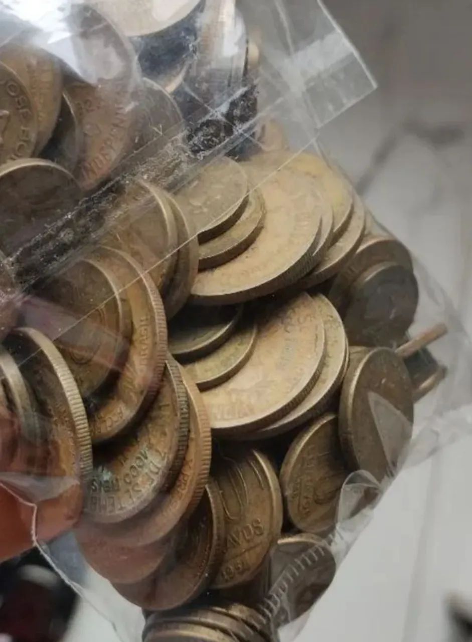 1 kg de moedas para artesanato  - Foto 2