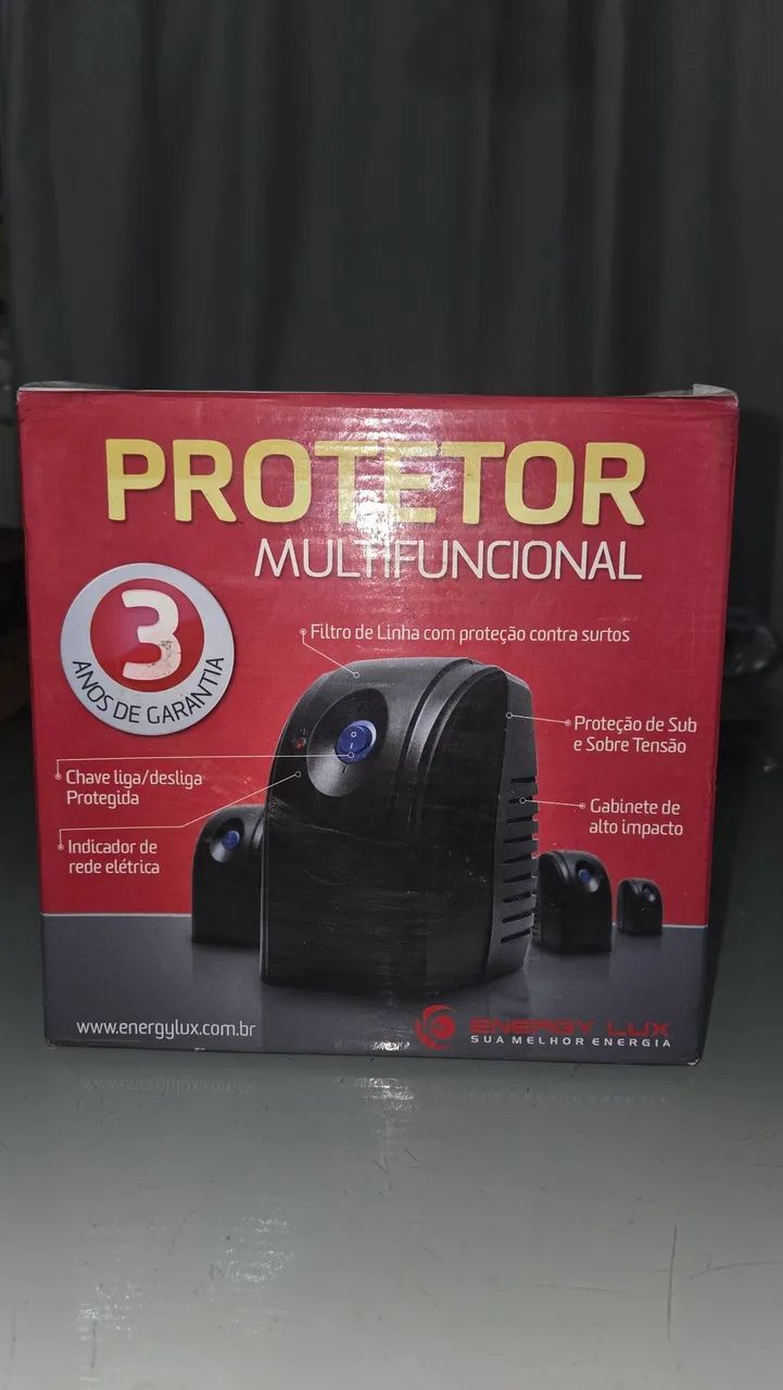 Protetor Eletrônico Multifuncional de 330VA Energy Lux - Foto 2
