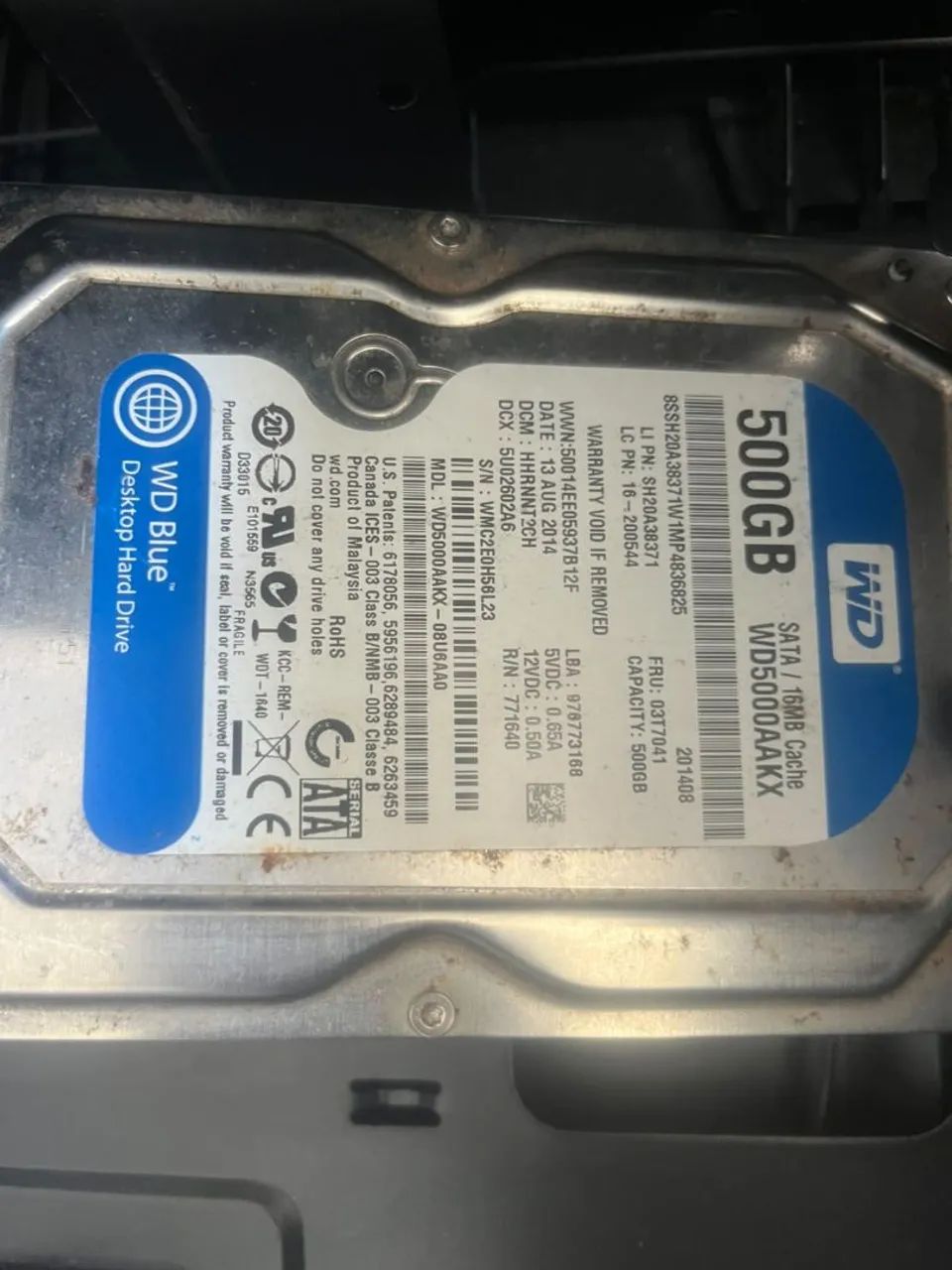 HD de 500 todo bom  - Foto 3