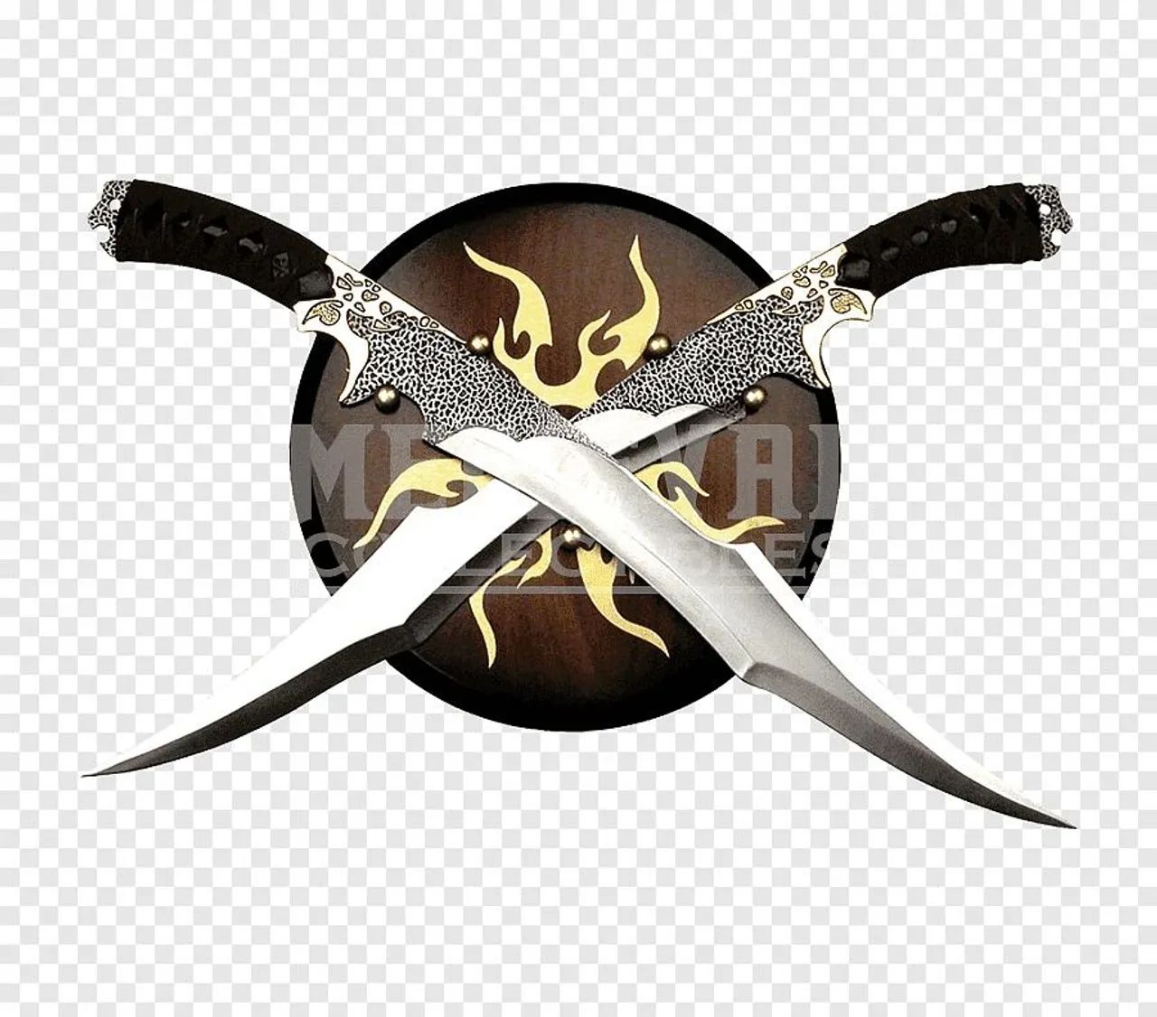 Adagas élficas LEGOLAS Senhor dos Anéis réplica em aço 