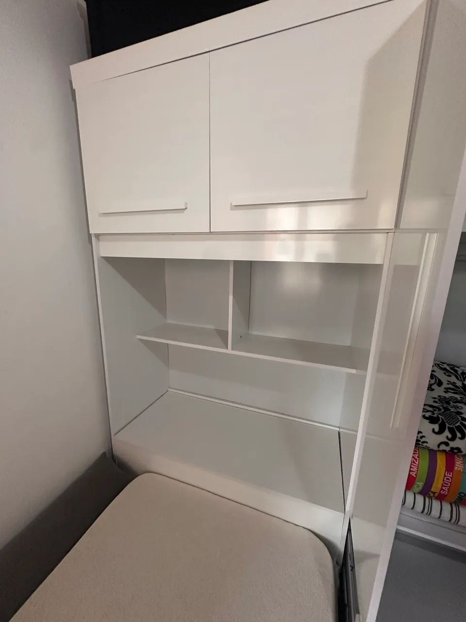 Guarda Roupa Branco com Bicama  - Foto 3