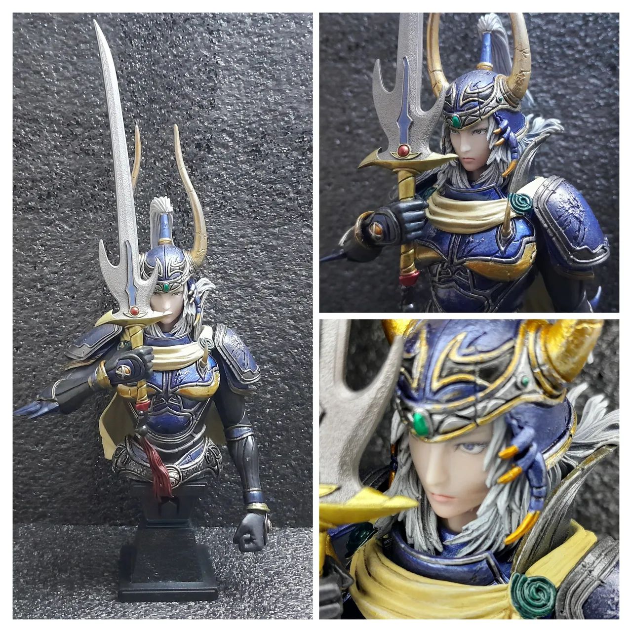 Final Fantasy Dissidia NT Ultimate Collector's Edition Bust Warrior Of Light static arts