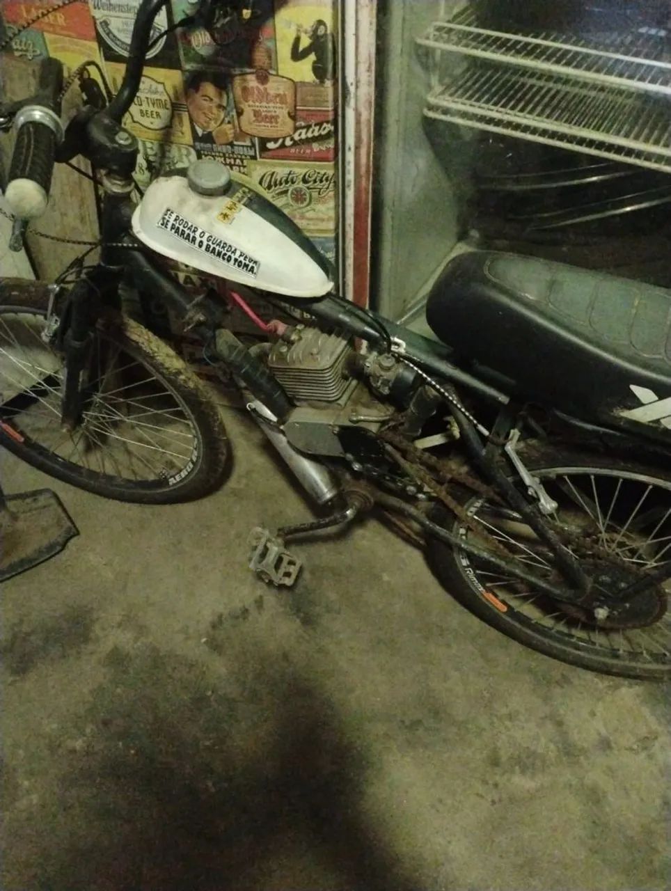 Bicicleta motorizada 80cc - Foto 2