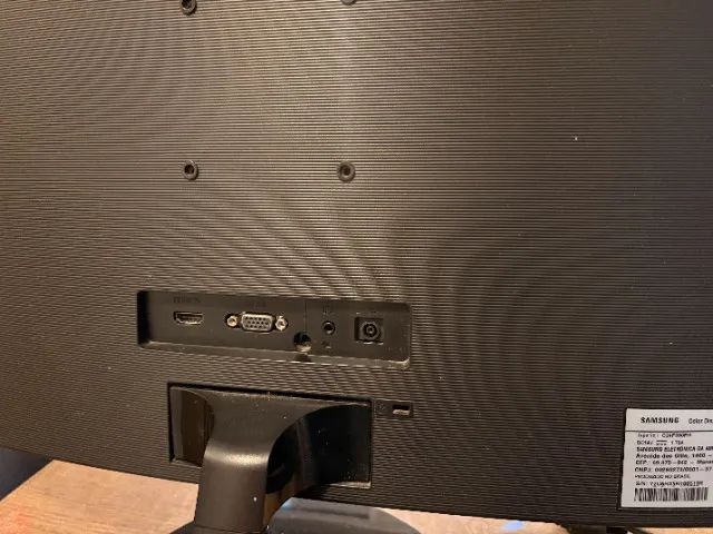 Monitor Samsung Curvo 24'' Full Hd C24f390FH - Foto 5
