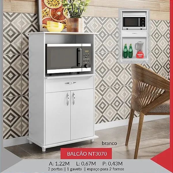 Balcão multiuso para cozinha - Promoção 