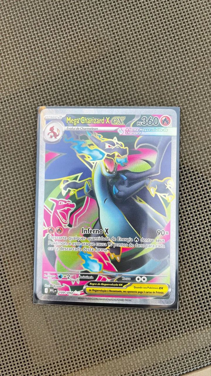 Mega Charizard X EX full art 109/094