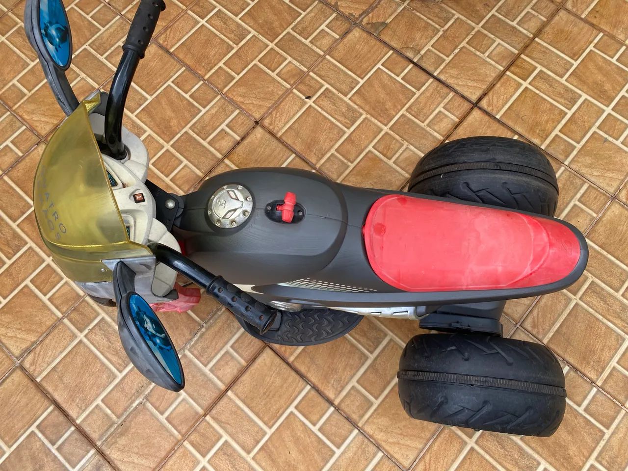 Moto Elétrica Infantil Bandeirante - Foto 3