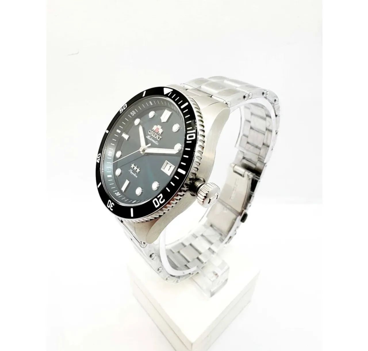 Relógio ORIENT Sport Sea Automático 3 Estrelas NH3SS016 *39mm - Foto 5