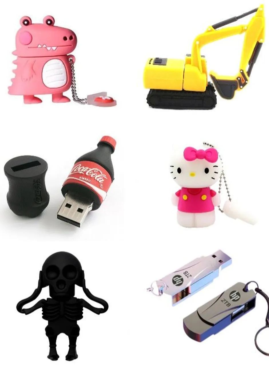 Pendrive 128gb Escavadeirinha (frete gratis)  - Foto 2