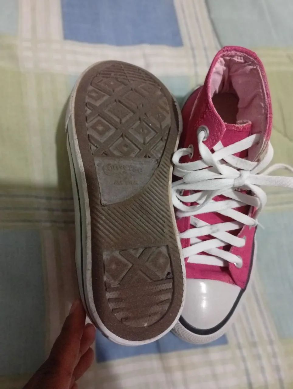 Tênis all Star botinha,Tam 34 - Foto 3