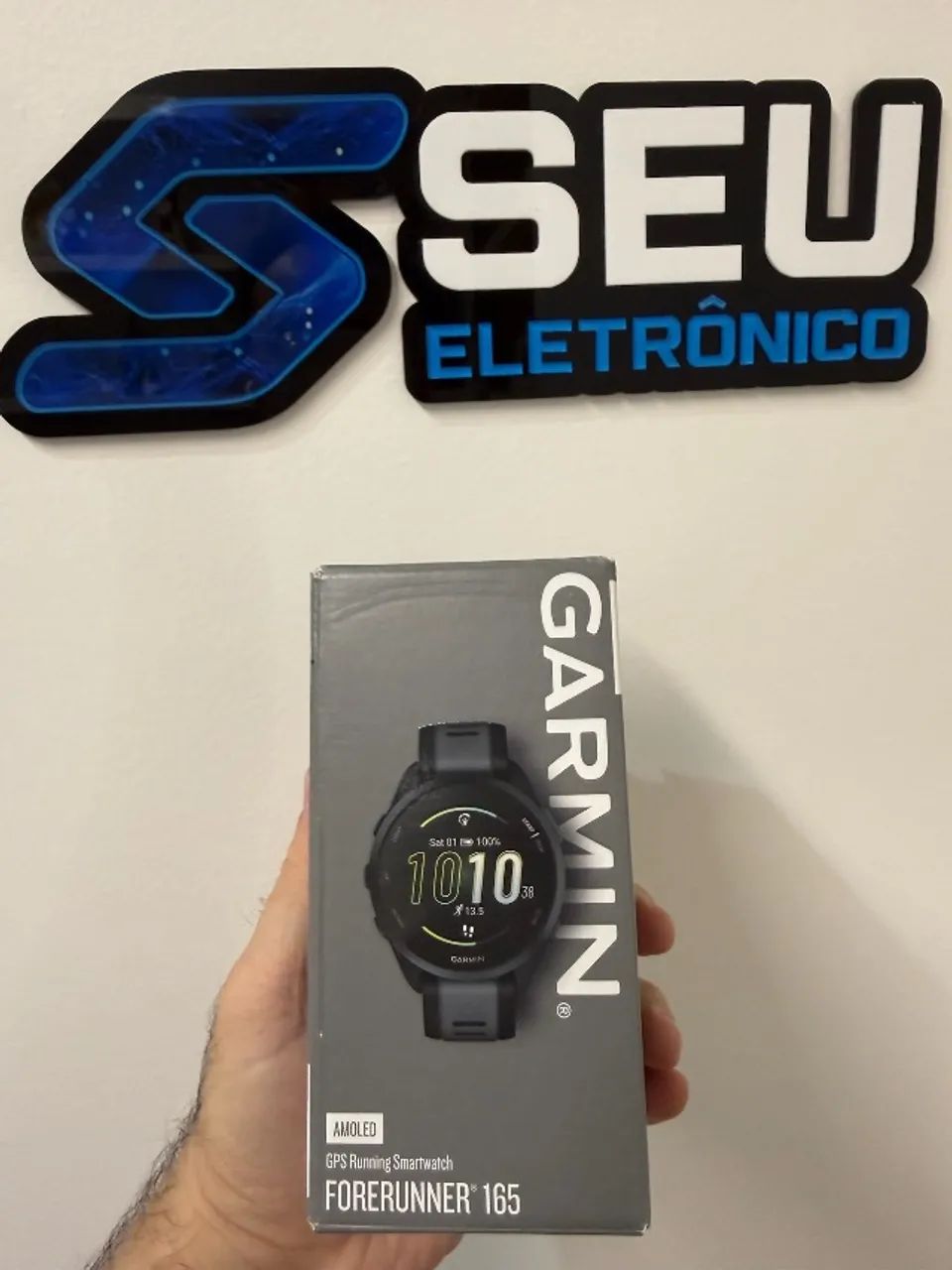 Garmin FR 165 | 43mm | 1 ano de Garantia | Revenda Autorizada Garmin | 10x sem juros |