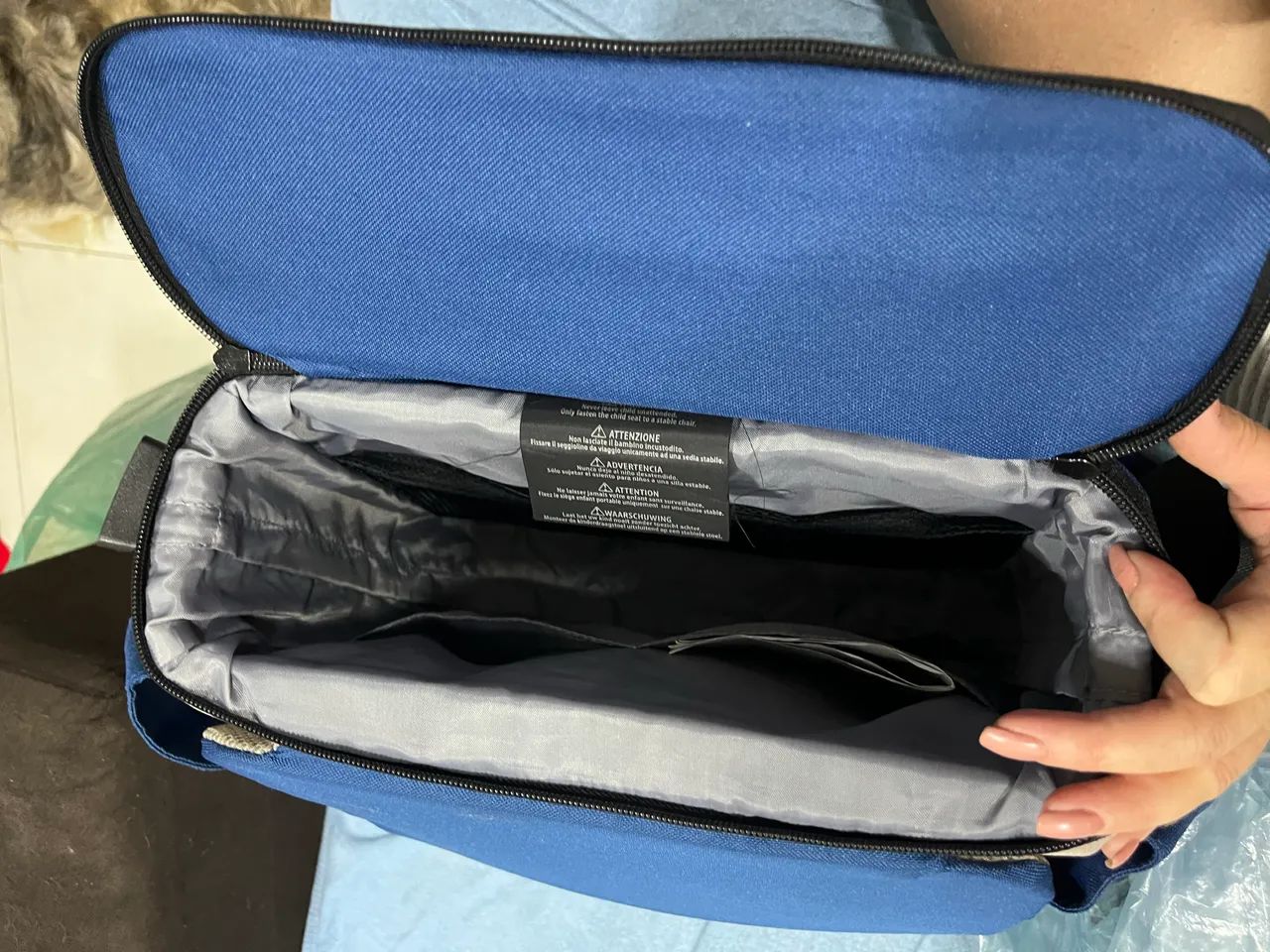 Cadeira portátil para bebê com térmica  - Foto 2