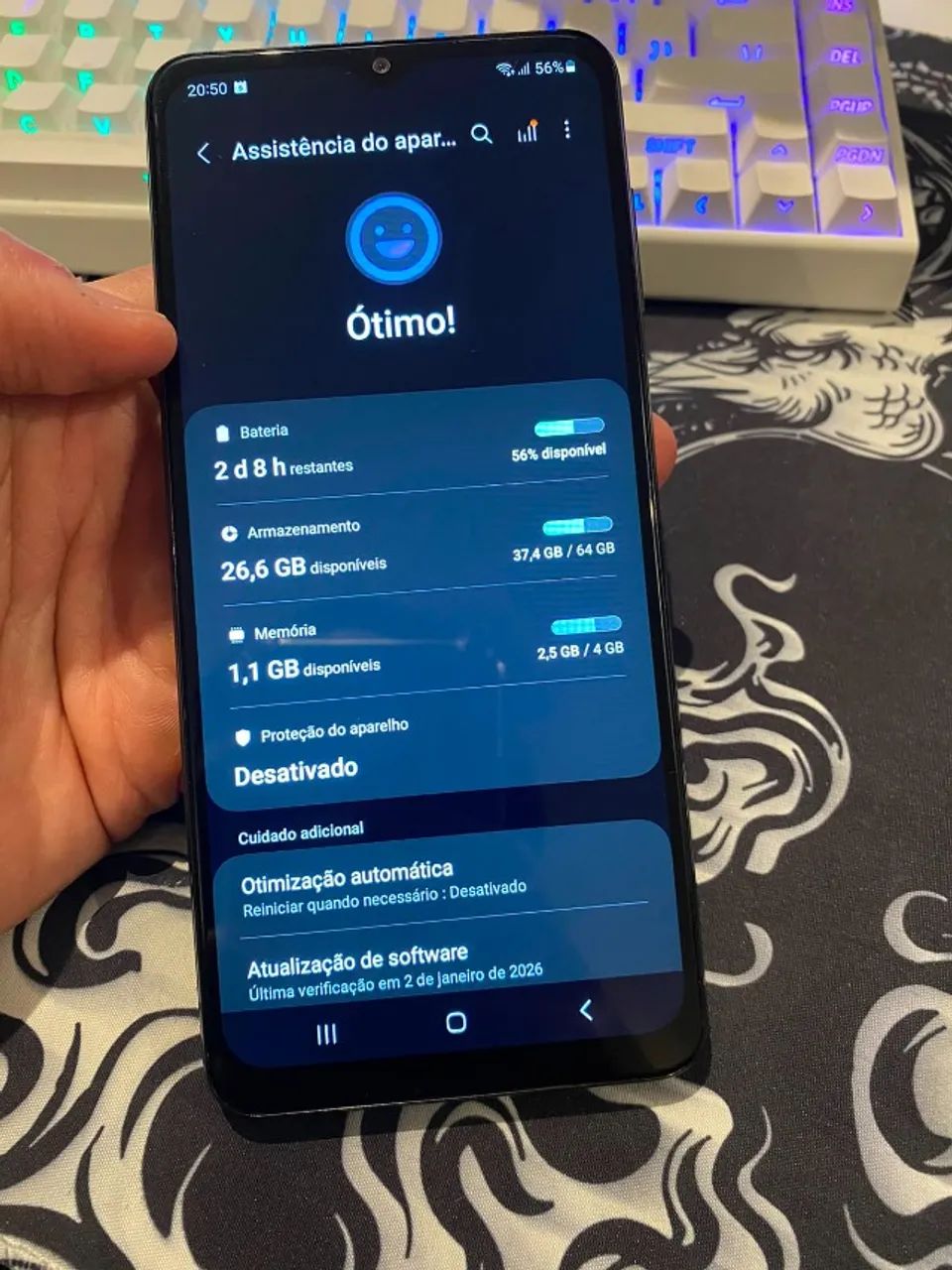 Smartphone Samsung Galaxy A12, 64GB - Foto 4