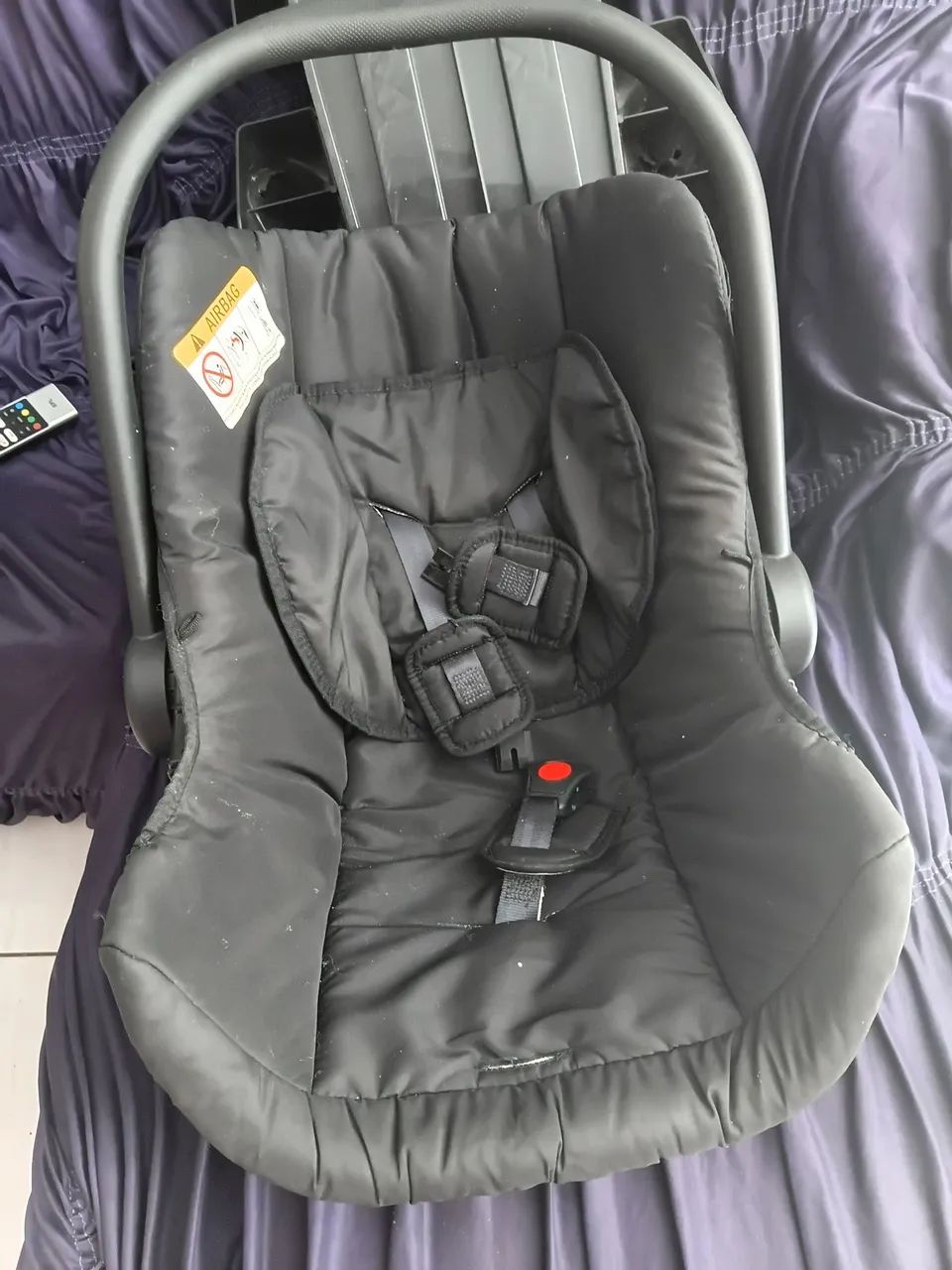 Bebê conforto com suporte pra carro  - Foto 4