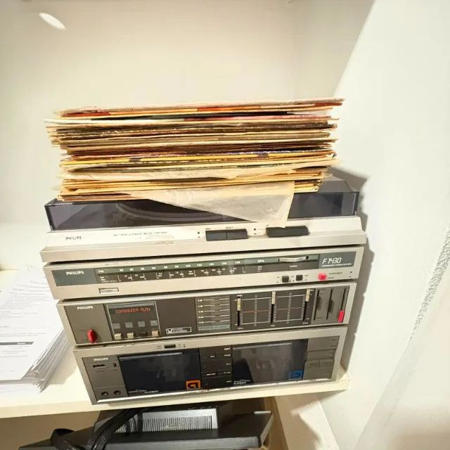 Som vinil antigo