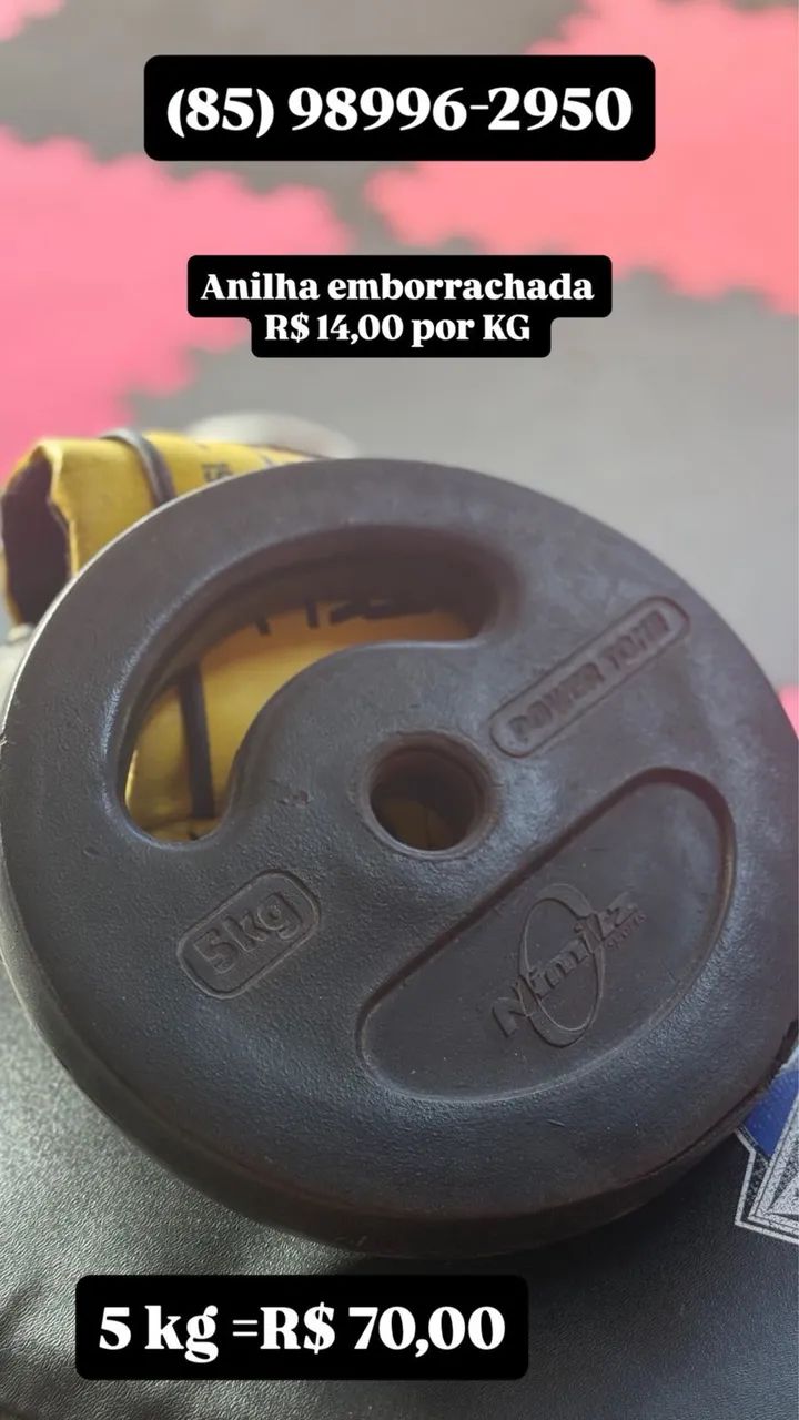 Anilhas Crossfit musculação  - Foto 2