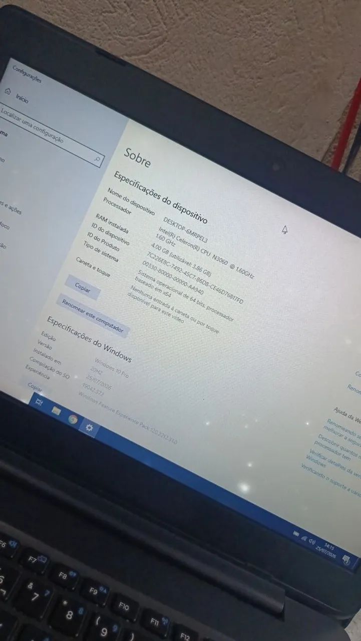 Notebook Positivo