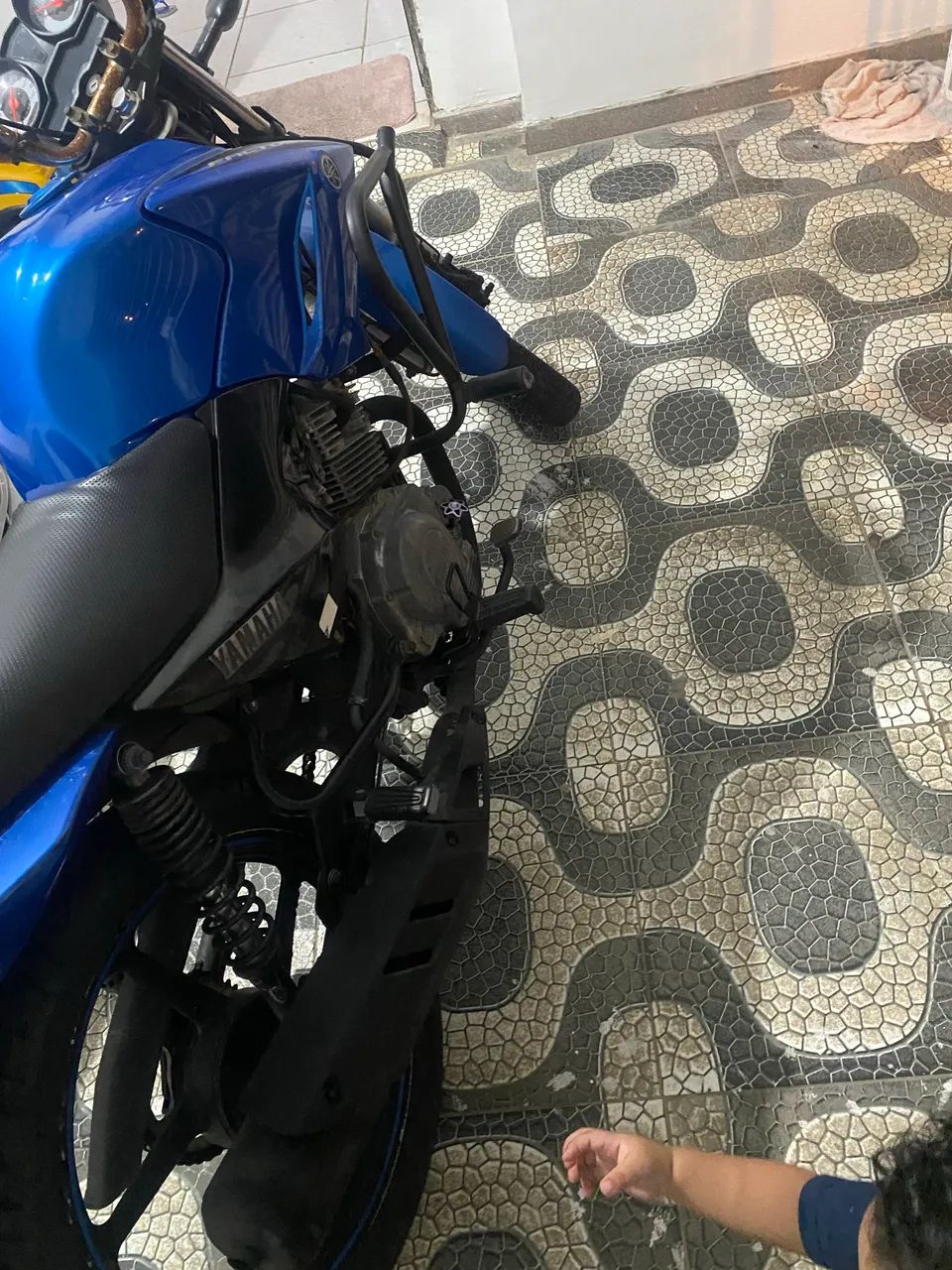 Yamaha factor 125 2014 azul - Foto 5