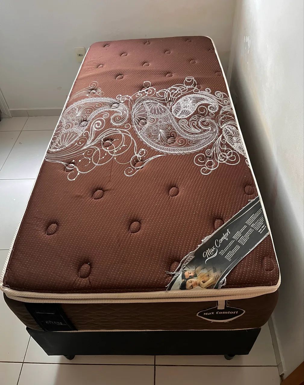 Cama box deluxe solteiro - Foto 3