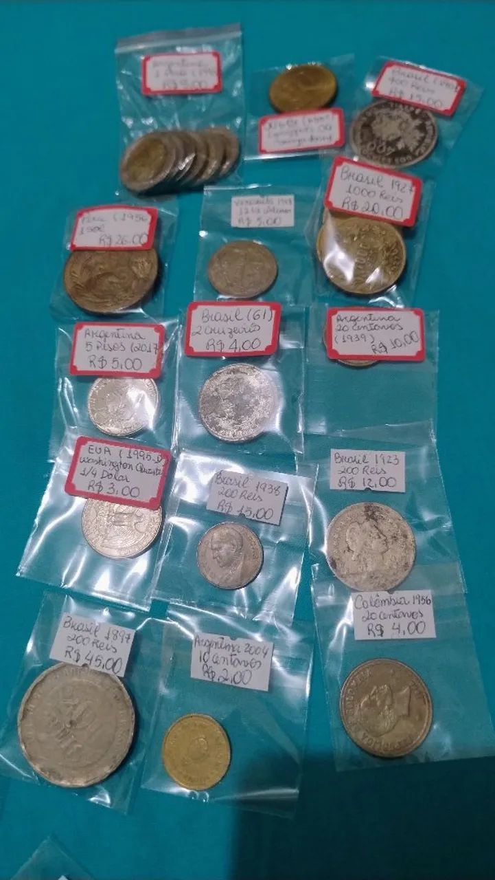 Moedas antigas  - Foto 2