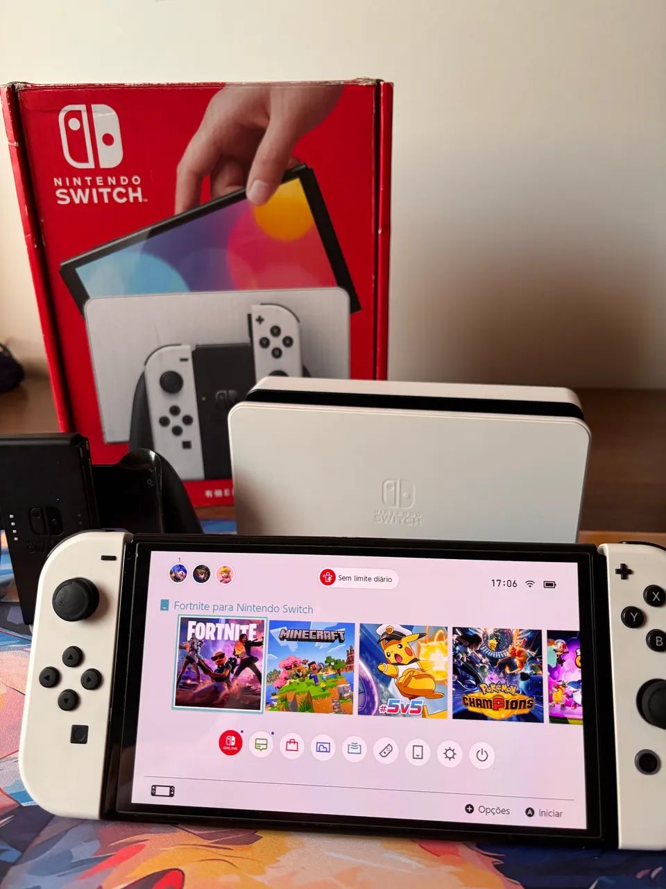 Nintendo Switch OLED Desbloqueado 