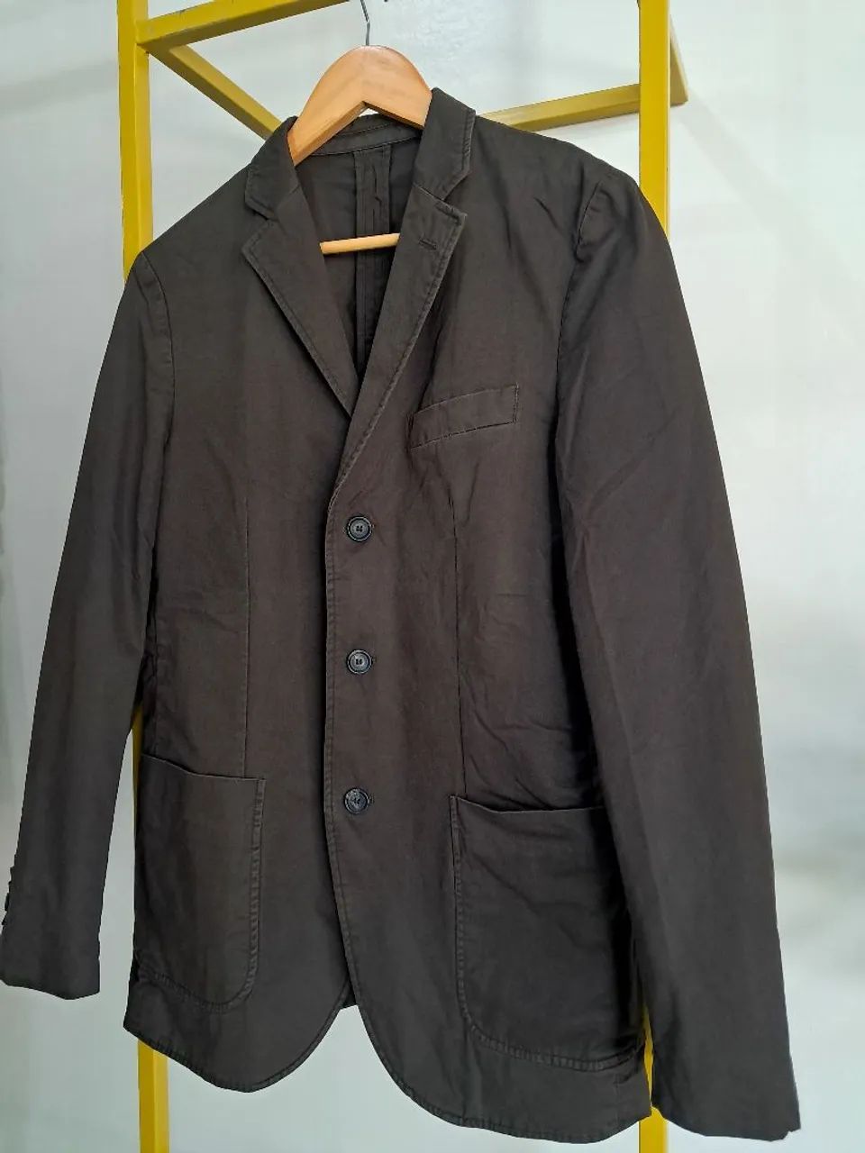 Blazer da marca de moda premium Sacoor Brothers marrom  - Foto 2