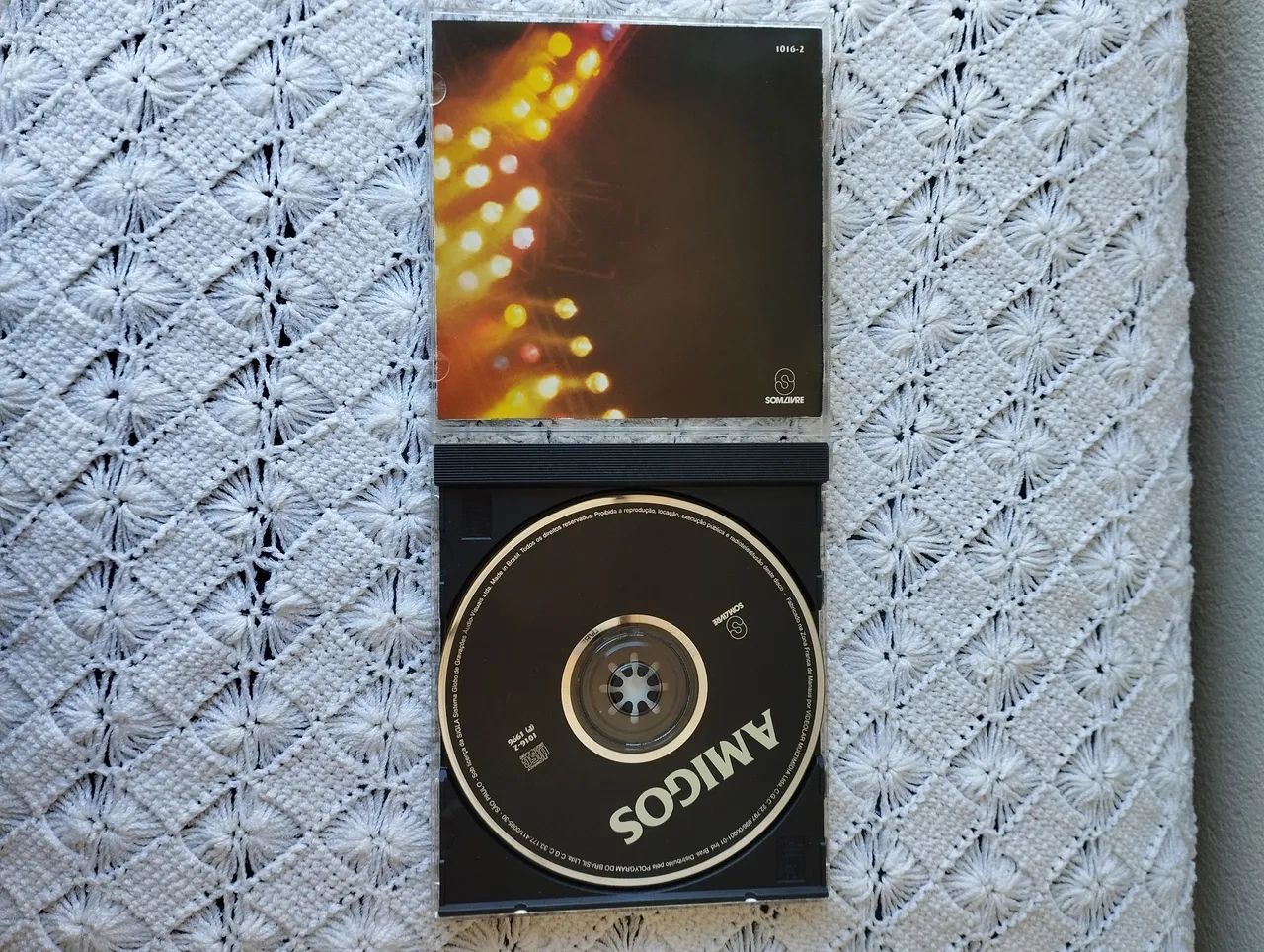 CD Amigos Ao Vivo 1996 - Leandro E Leonardo / Chitãozinho / Zezé