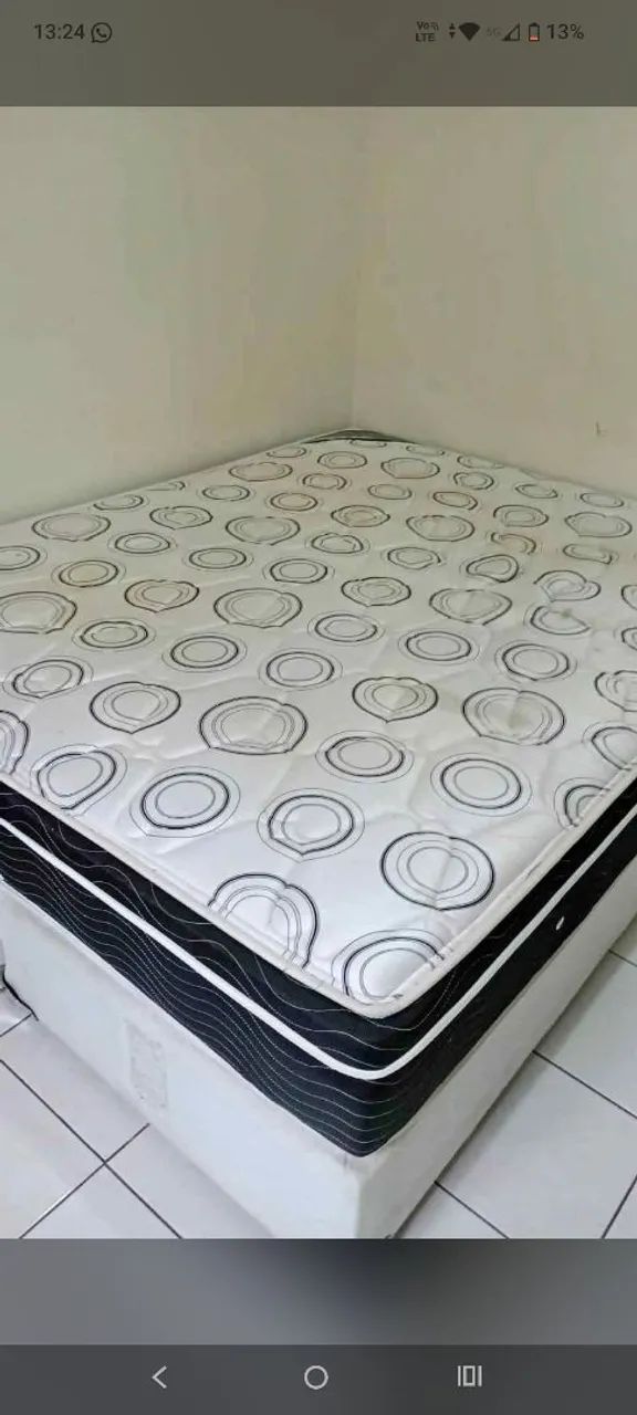 Cama box Queen Ortobom 