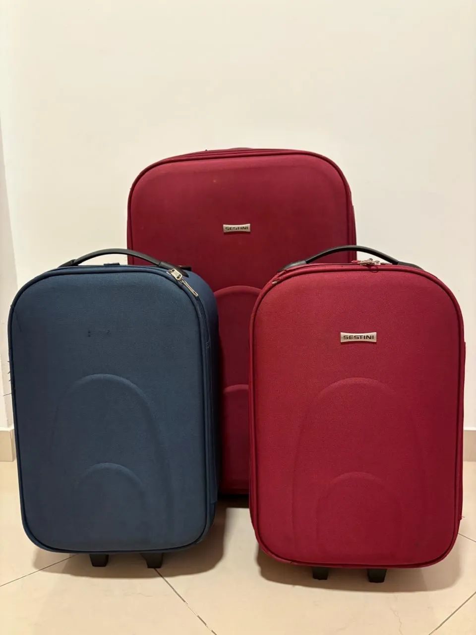 Kit 3 Malas de Viagem Sestini
