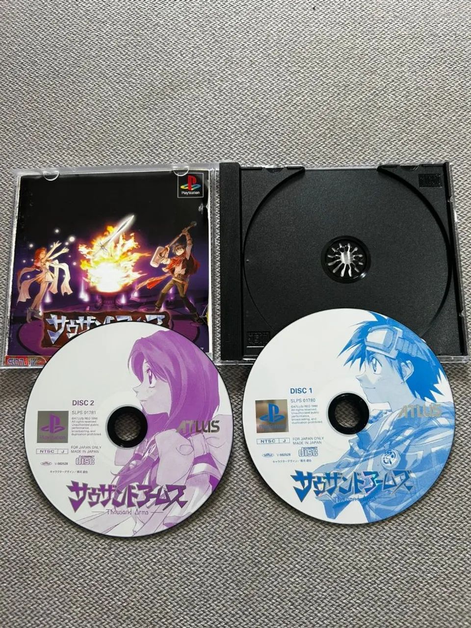 Thousand Arms PS1 (J) - Raridade - Foto 3