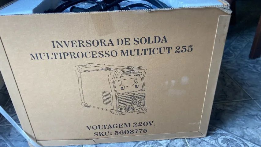 Máquina de solda mig tig multicut 255 220v