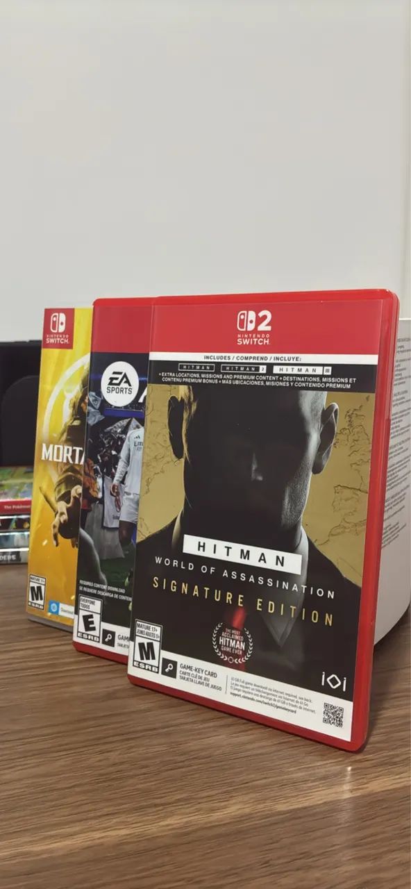 Jogos e controle para Nintendo Switch 