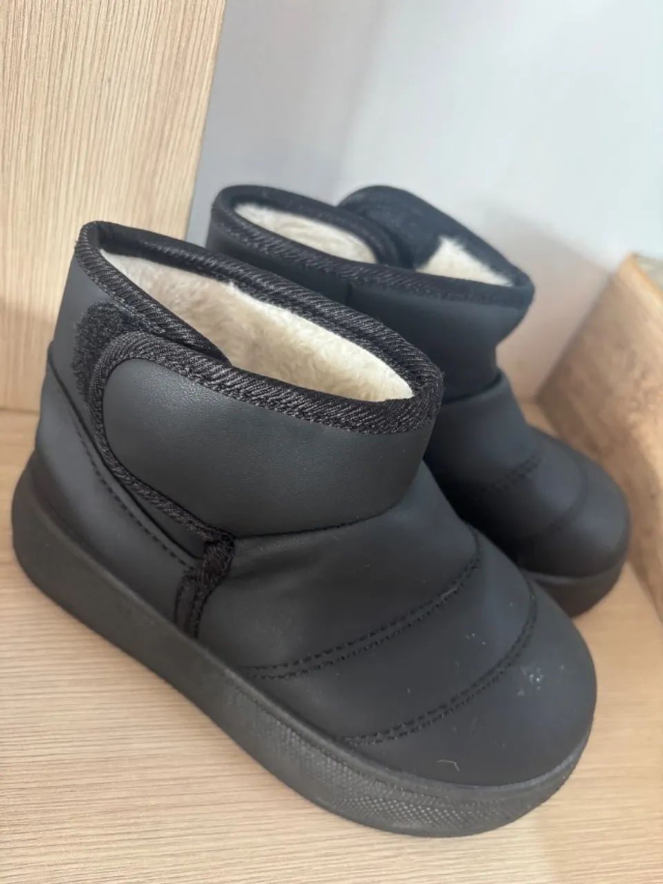 Bota para neve infantil 