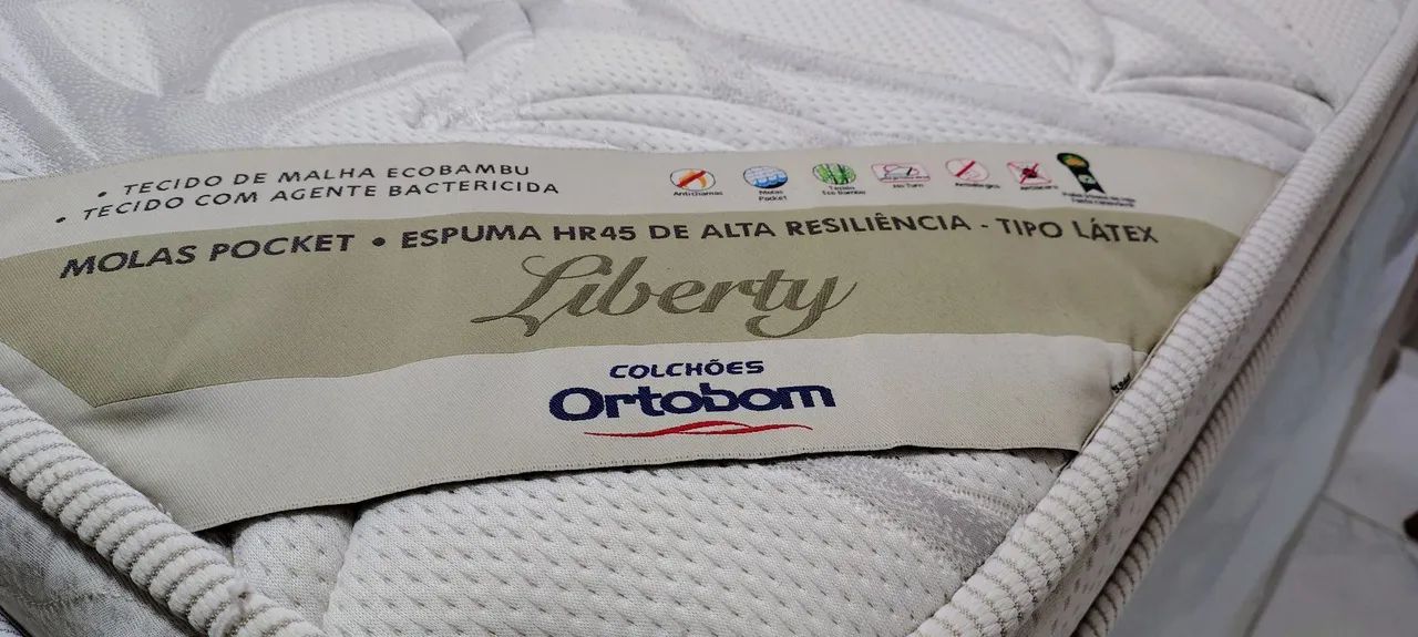 Colchão Queen Ortobom (Liberty). - Foto 5