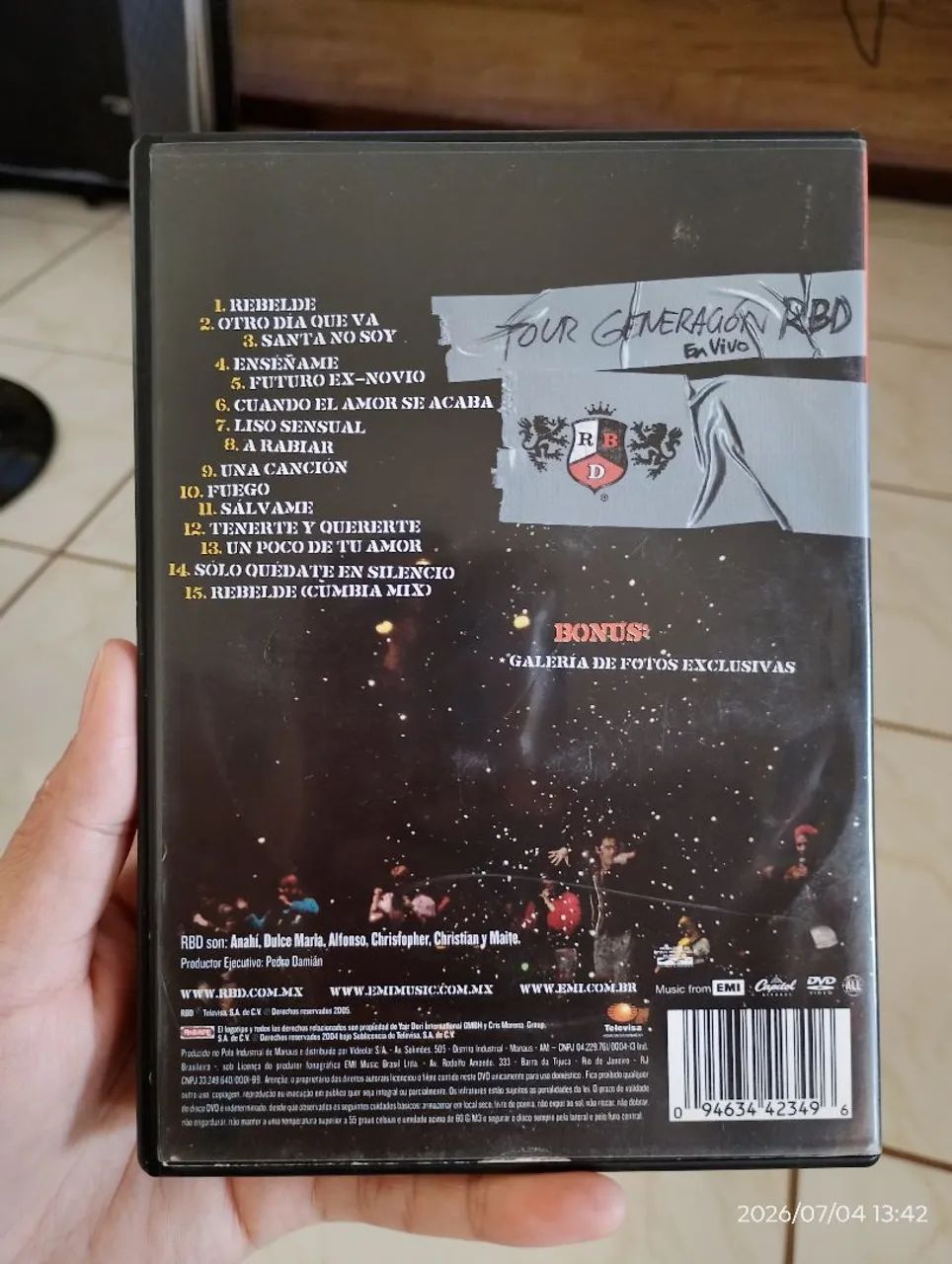 DVD RBD  - Foto 2