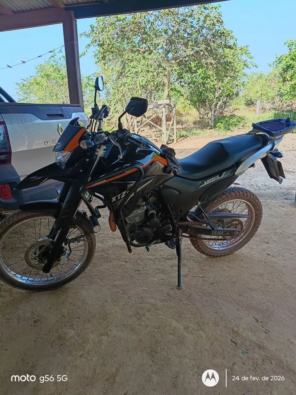 Vende-se lander 250 moto nova  - Foto 4