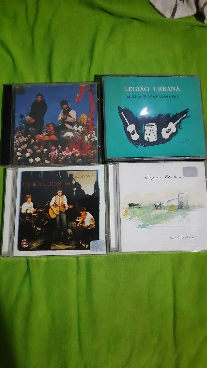 4 CDs legião urbana originais