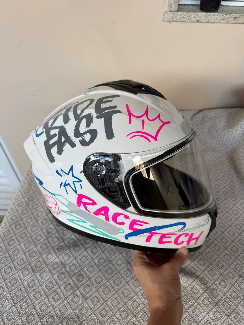 Capacete Race tech - Foto 3