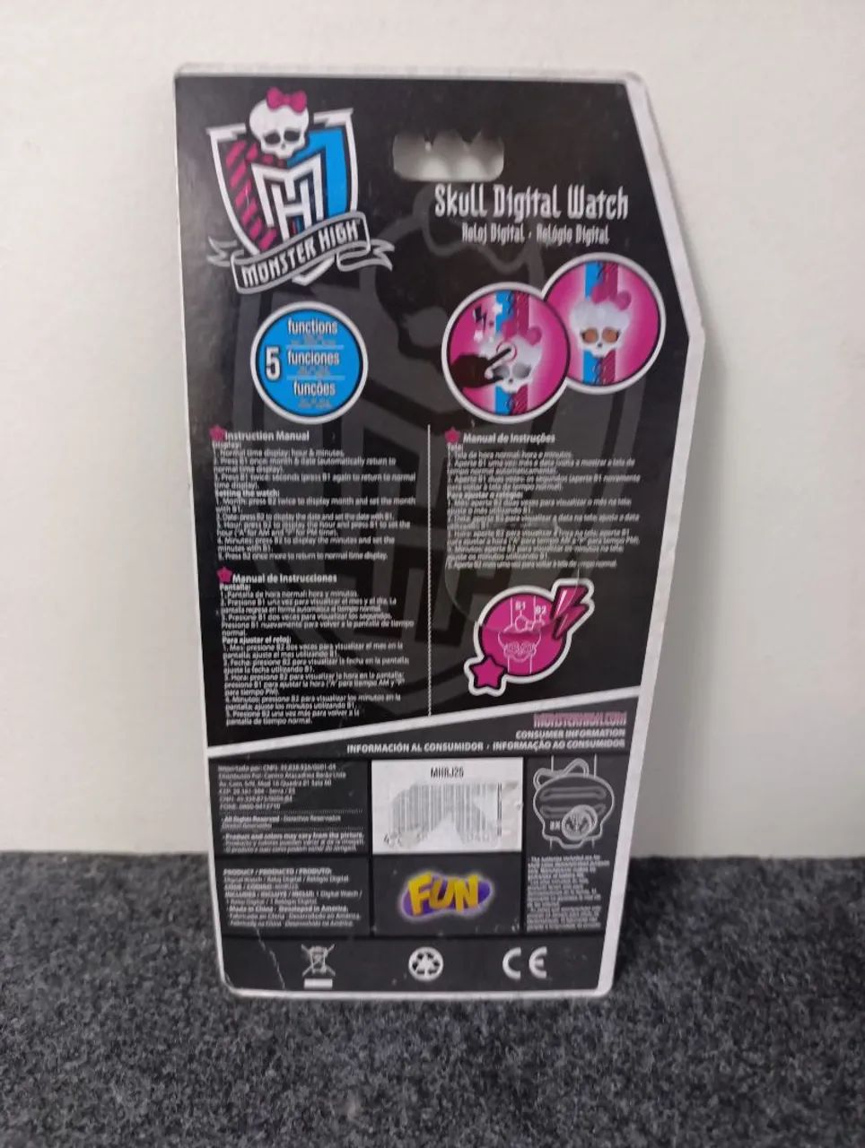 Relógio Monster High de caveira  - Foto 2