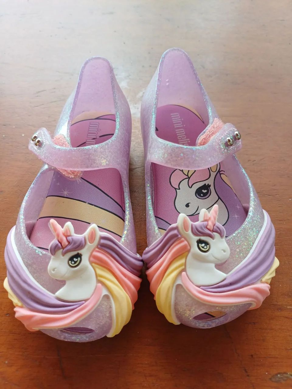 Sandália Mini Melissa n° 20/21 - Unicórnio 