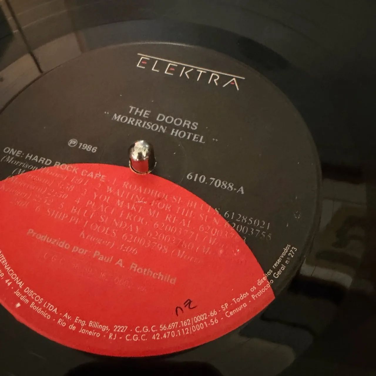 The Doors Morrison Hotel disco de vinil lp - Foto 5