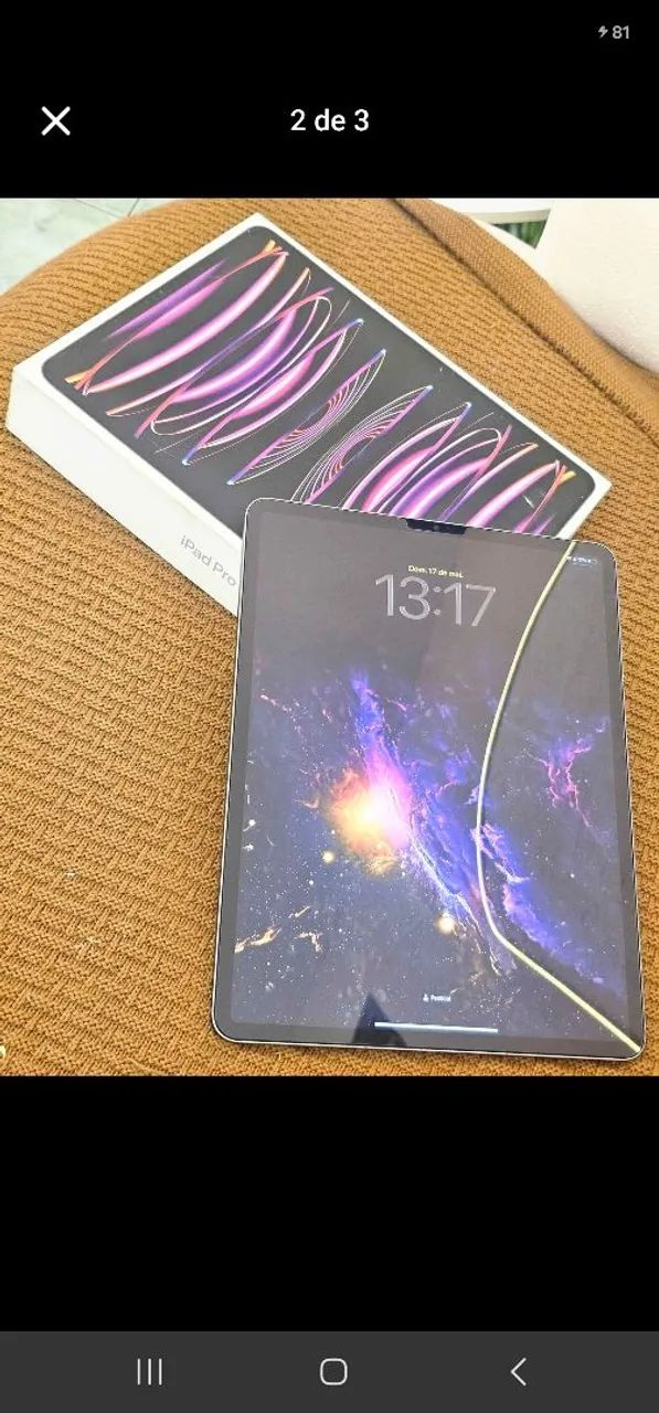 IPAD PRO M2 12.9 POLEGADAS 256GIGAS 6°GERAÇÃO  - Foto 2