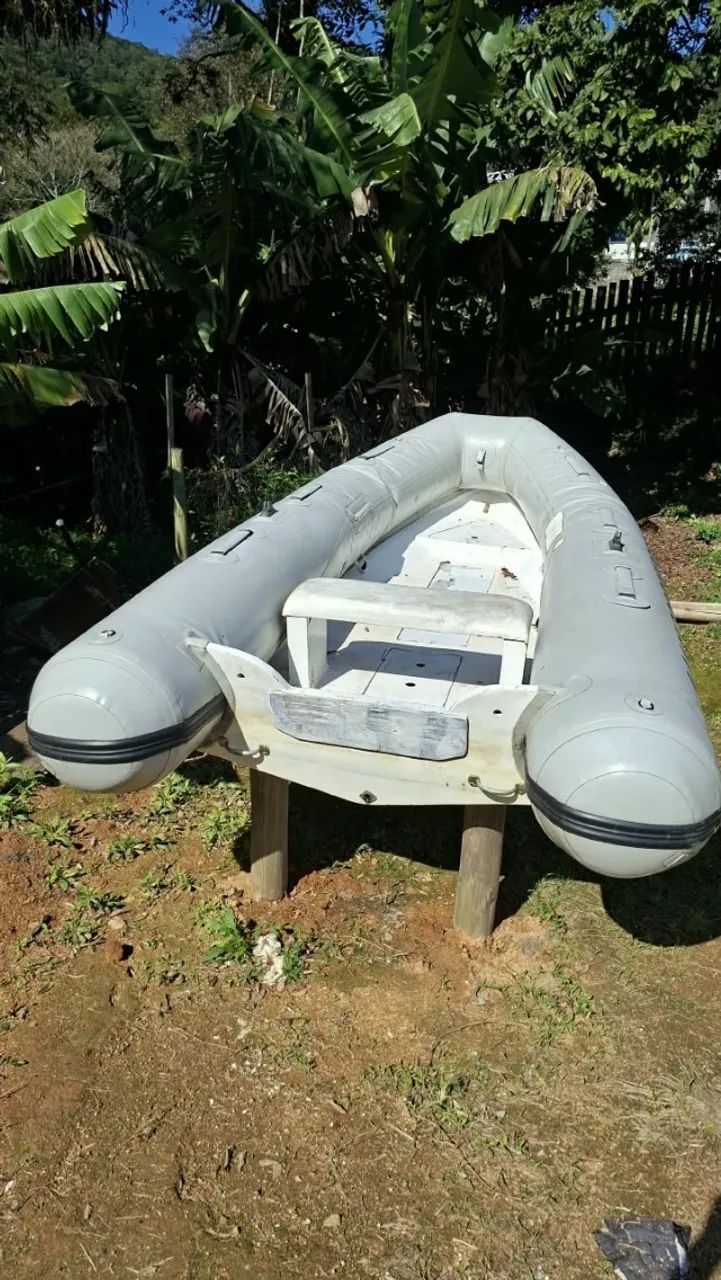 Vendo bote inflável sem motor  - Foto 3