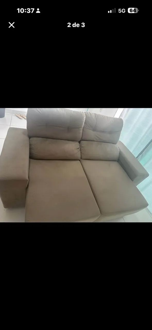 Sofá 3 lugares 